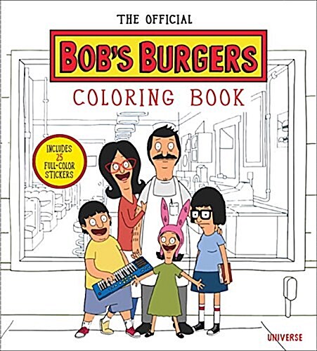 The Official Bobs Burgers Coloring Book (Paperback)