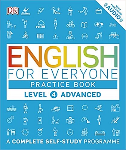 [중고] English for Everyone Practice Book Level 4 Advanced : A Complete Self-Study Programme (Paperback)
