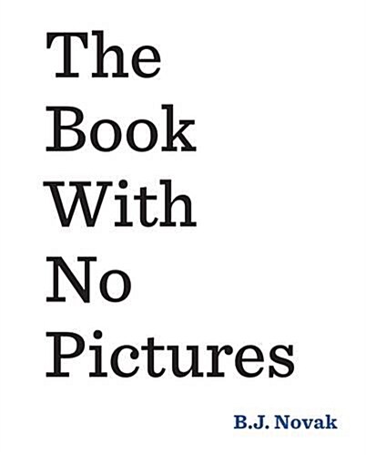 [중고] The Book with No Pictures (Paperback)
