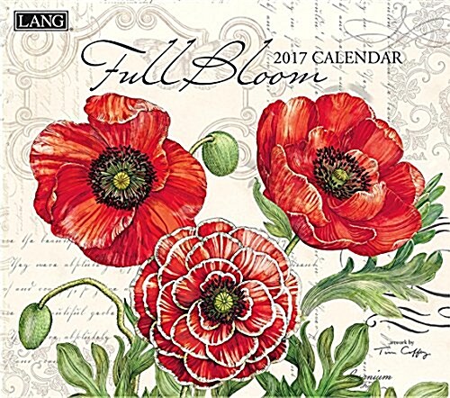 Full Bloom 2017 Wall Calendar (Wall)