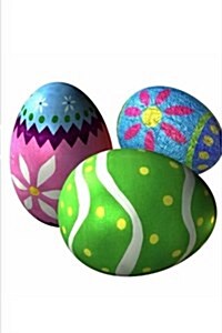 My Journal: Decorative Easter Eggs, Blank 150 Page Lined Diary / Journal / Notebook (Paperback)