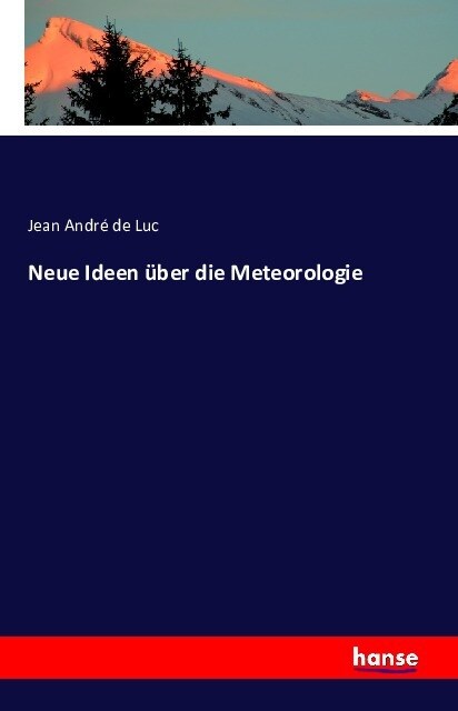 Neue Ideen ?er Die Meteorologie (Paperback)