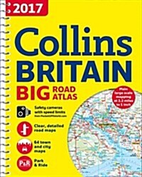 2017 Collins Big Road Atlas Britain (Spiral Bound, New ed)