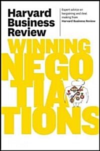 Harvard Business Review on Winning Negotiations (Paperback)
