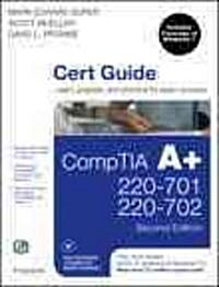 CompTIA A+ 220-701 and 220-702 Cert Guide (Hardcover, DVD-ROM, 2nd)