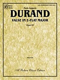 Valse in E-Flat, Op. 83: Sheet (Paperback, A Belwin Classi)