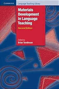 Materials development in language teaching 2nd ed