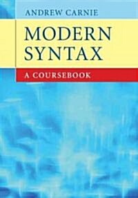 Modern Syntax : A Coursebook (Hardcover)