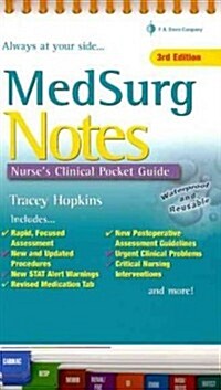 MedSurg Notes (Spiral, 3, Revised, Update)