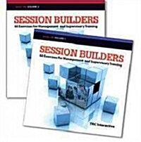 Session Builders Series 100 - 2 Volume Set: 60 Exercises for Management and Supervisory Training (Spiral)