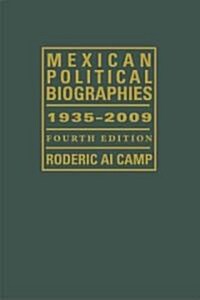 Mexican Political Biographies, 1935-2009 [With CDROM] (Hardcover, 4)