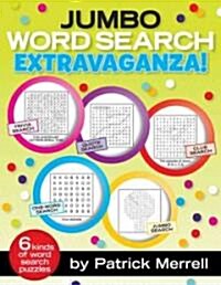 Jumbo Word Search Extravanganza (Paperback)