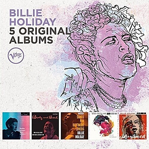 [수입] Billie Holiday - 5 Original Albums [5CD]