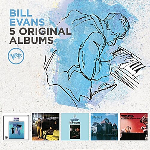 [수입] Bill Evans - 5 Original Albums [5CD]