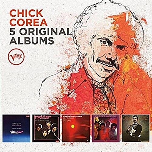 [수입] Chick Corea - 5 Original Albums [5CD]