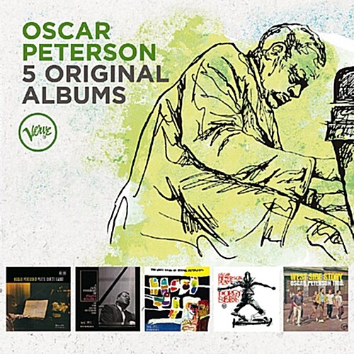[수입] Oscar Peterson - 5 Original Albums [5CD]