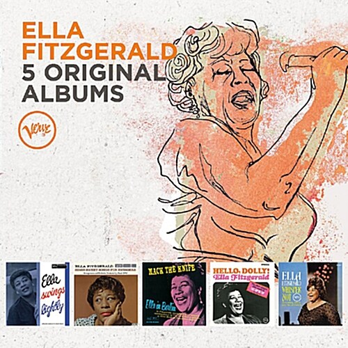 [수입] Ella Fitzgerald - 5 Original Albums [5CD]