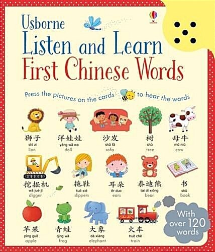 [중고] Listen and Learn First Chinese Words (Hardcover)