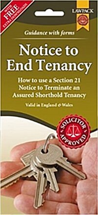 NOTICE TO END TENANCY (Paperback)