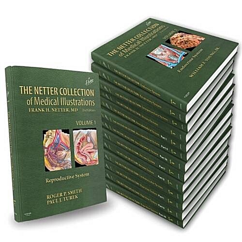 The Netter Collection of Medical Illustrations Complete Package (Multiple-component retail product, 2 ed)