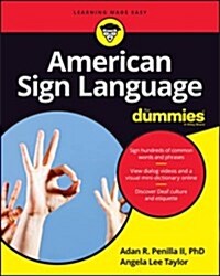 American Sign Language for Dummies with Online Videos (Paperback, 3)