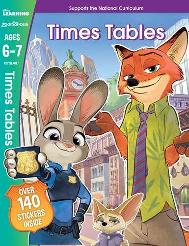 Zootropolis - Times Tables, Ages 6-7 (Paperback)