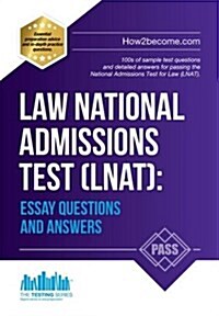 Law National Admissions Test (LNAT): Essay Questions and Answers (Paperback)