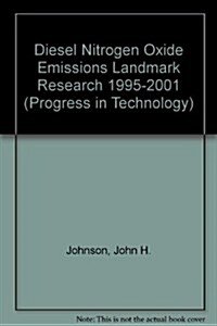 Diesel Nitrogen Oxide Emissions (Paperback)