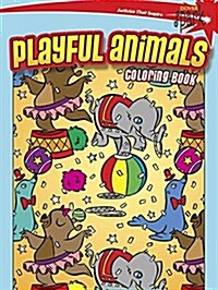 Spark Playful Animals Coloring Book (Paperback)