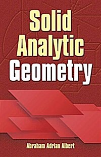 Solid Analytic Geometry (Paperback)