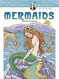 Creative Haven Mermaids Coloring Book (Paperback)