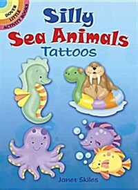 Silly Sea Animals Tattoos (Novelty)