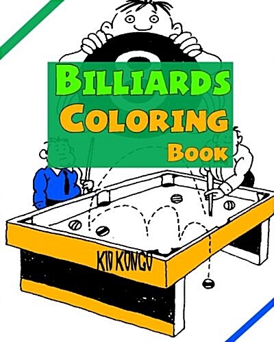 Billiards Coloring Book (Paperback)