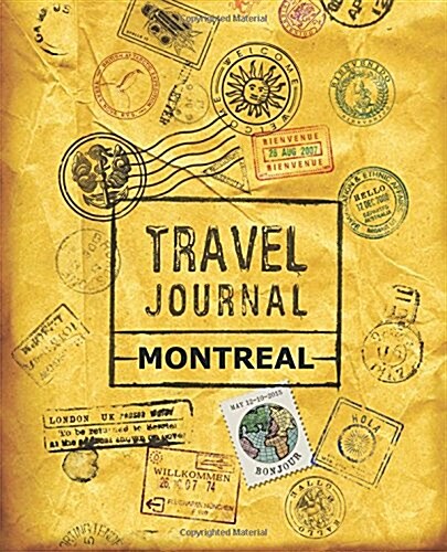 Travel Journal Montreal (Paperback)