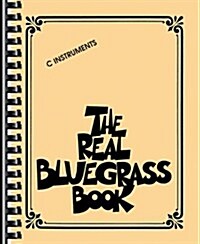 The Real Bluegrass Book (Paperback, Spiral)