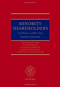 [중고] Minority Shareholders: Law, Practice and Procedure (Hardcover, 4, Revised)