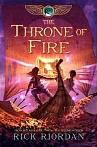 [중고] Kane Chronicles, The, Book Two the Throne of Fire (Kane Chronicles, The, Book Two) (Hardcover)