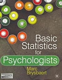 Basic Statistics for Psychologists (Paperback)