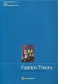 Fashion Theory : The Journal of Dress, Body and Culture (Paperback, Journal (single-copy journal))