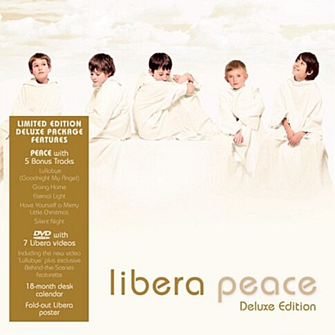 [중고] Libera - Peace [CD+DVD Deluxe Album]