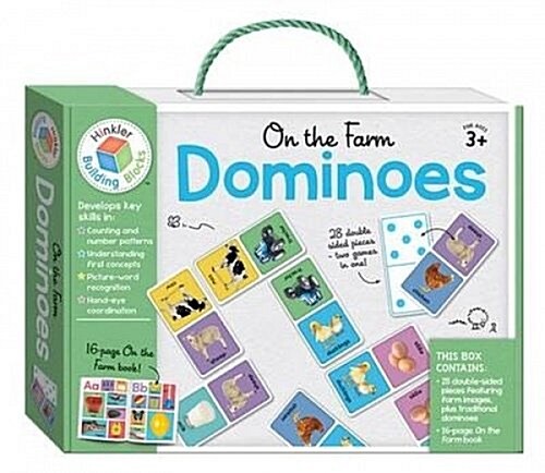 On the Farm Building Blocks Dominoes (Counterpack - filled)