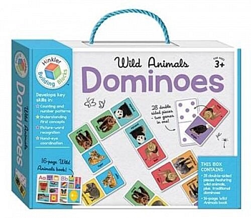 Wild Animals Building Blocks Dominoes (Counterpack - filled)