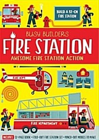 Busy Builders Fire Station (Hardcover)