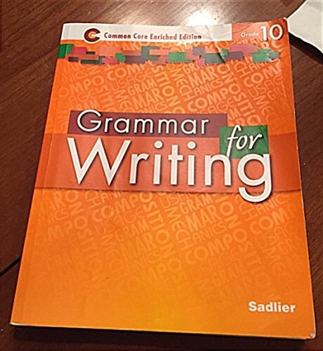 Grammar for Writing (enriched) Student Book Orange (G-10) (Paperback)