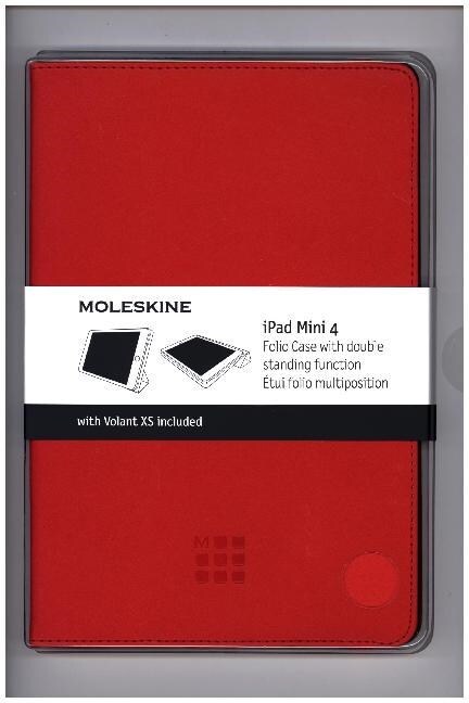 Moleskine Classic Original Case iPad Mini 4 Scarlet Red (Other)