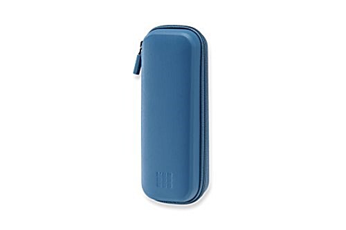 Moleskine Journey Pen Hard Pouch, Steel Blue (Other)