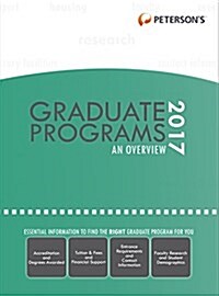 [중고] Graduate & Professional Programs: An Overview 2017 (Hardcover, 51)