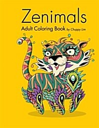 Zenimals: Adult Coloring Book (Paperback)