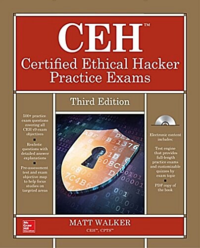 CEH Certified Ethical Hacker Practice Exams (Paperback, 3)