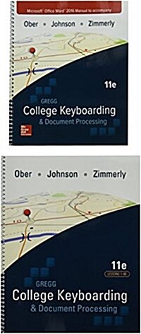 Gregg College Keyboarding & Document Processing (Gdp11) Microsoft Word 2016 Manual Kit 1: 1-60 (Hardcover, 11)